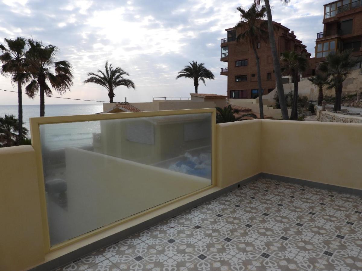 Ferienwohnung Espectacular Apartamento A Pie De Playa En Chalet Roquetes Alicante Exterior foto