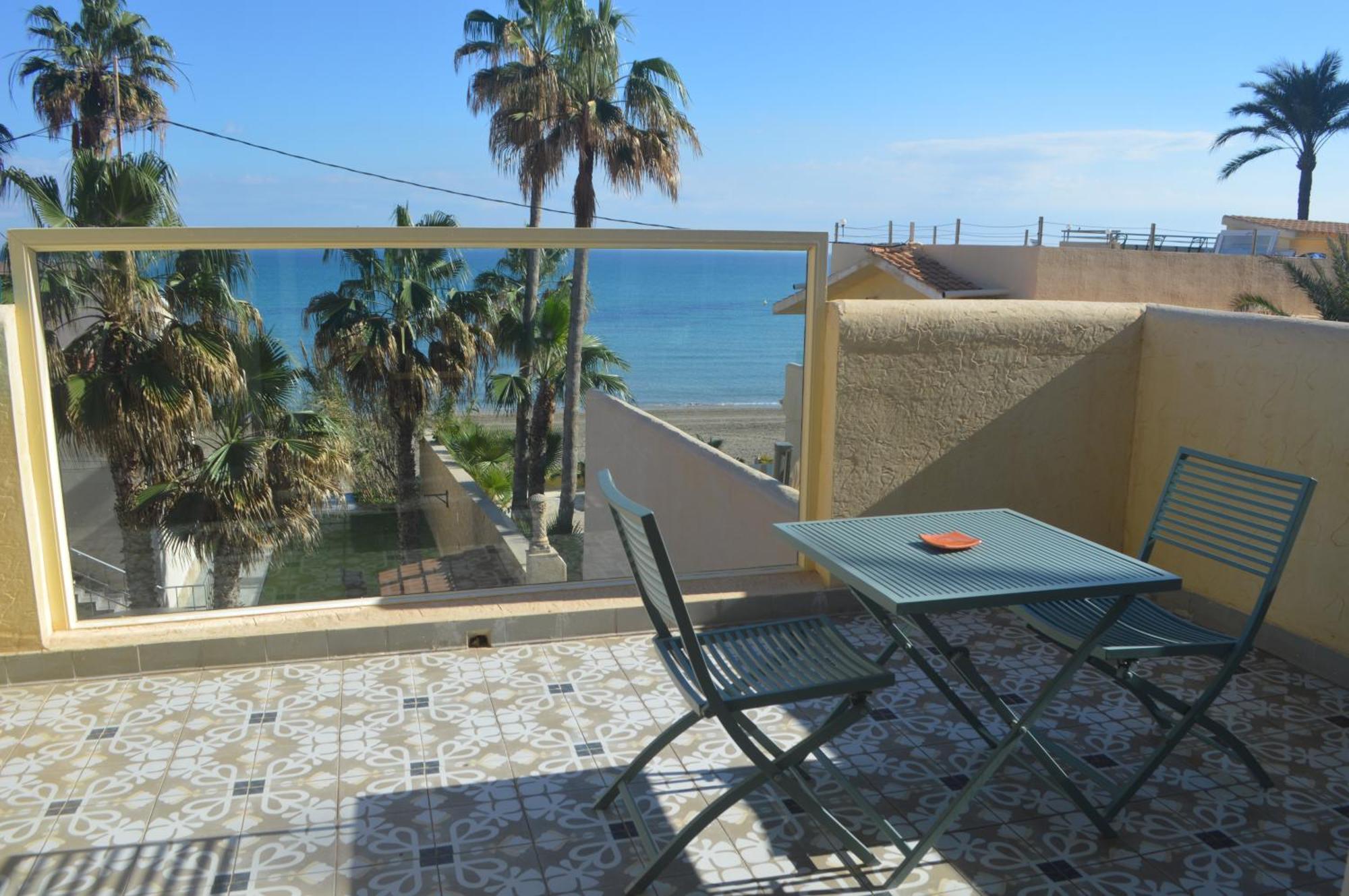 Ferienwohnung Espectacular Apartamento A Pie De Playa En Chalet Roquetes Alicante Exterior foto