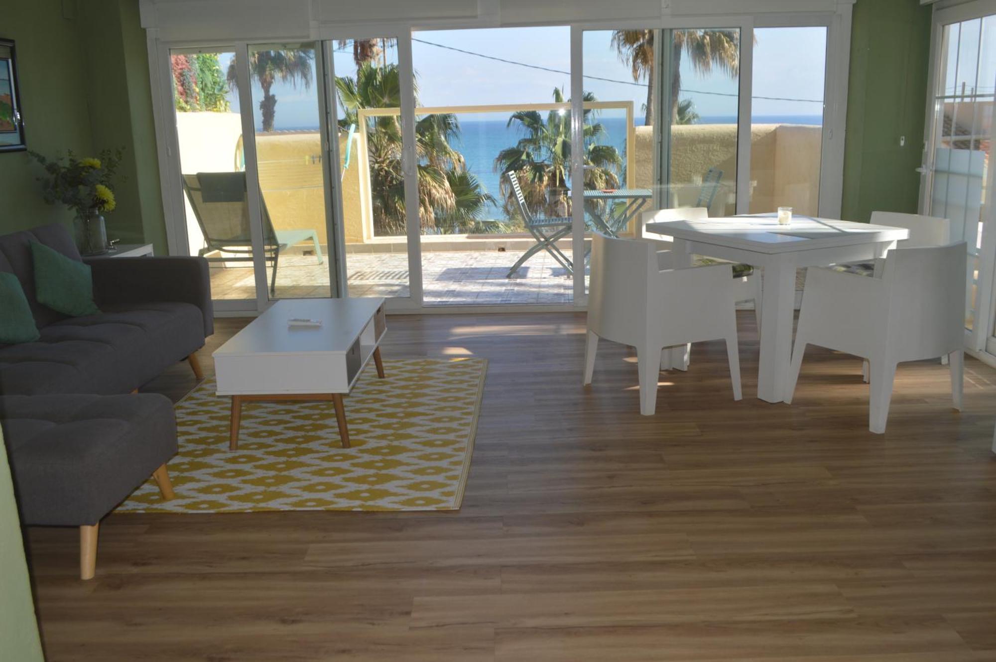 Ferienwohnung Espectacular Apartamento A Pie De Playa En Chalet Roquetes Alicante Exterior foto