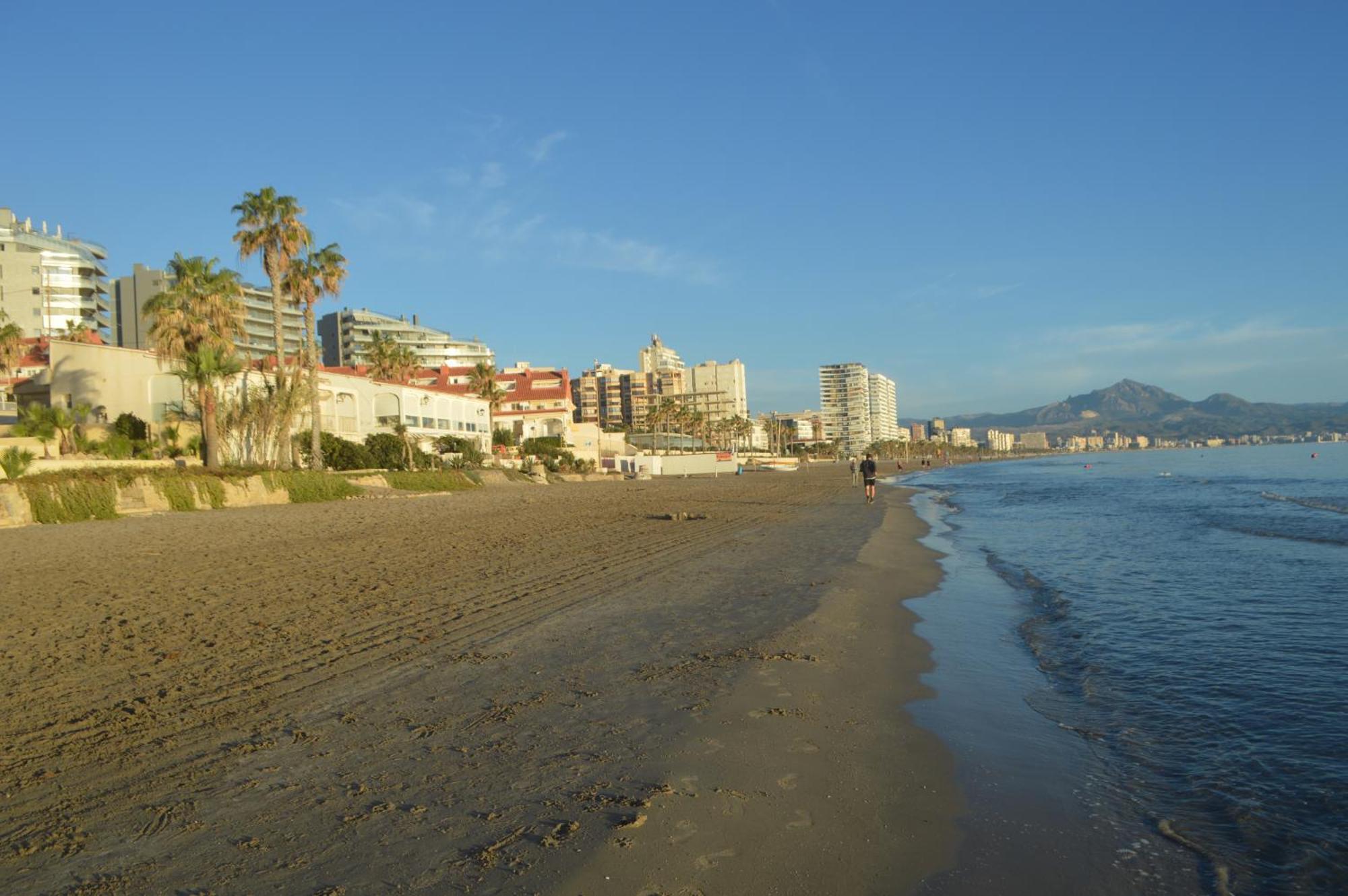 Ferienwohnung Espectacular Apartamento A Pie De Playa En Chalet Roquetes Alicante Exterior foto