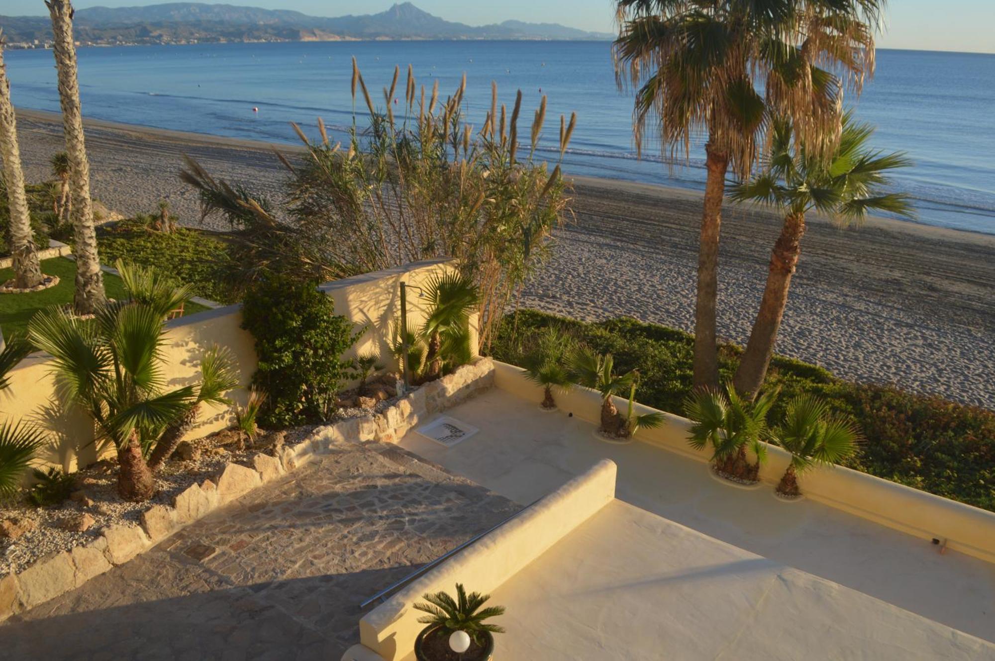 Espectacular Apartamento A Pie De Playa En Chalet Roquetes Alicante Exterior foto