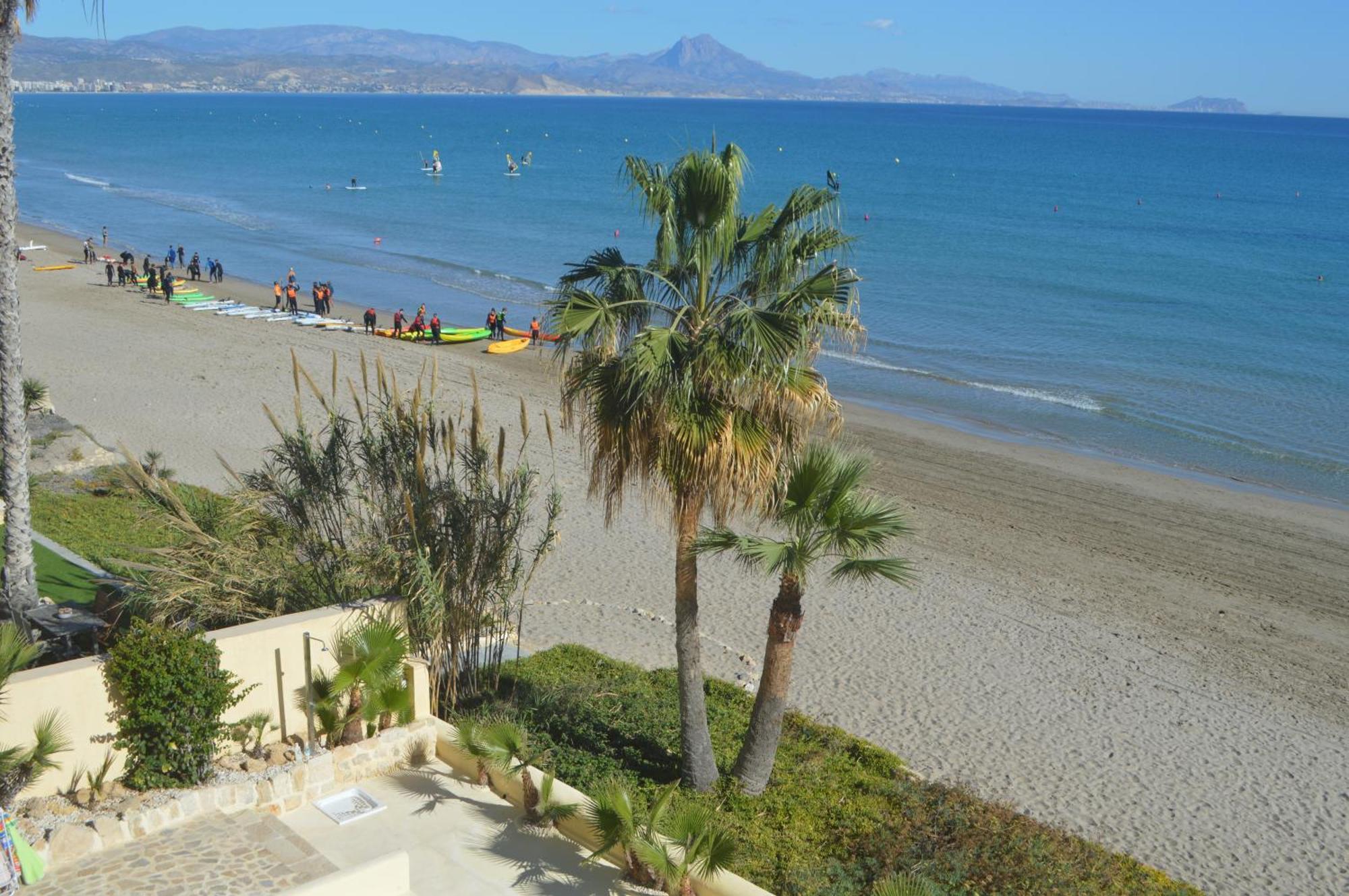 Espectacular Apartamento A Pie De Playa En Chalet Roquetes Alicante Exterior foto