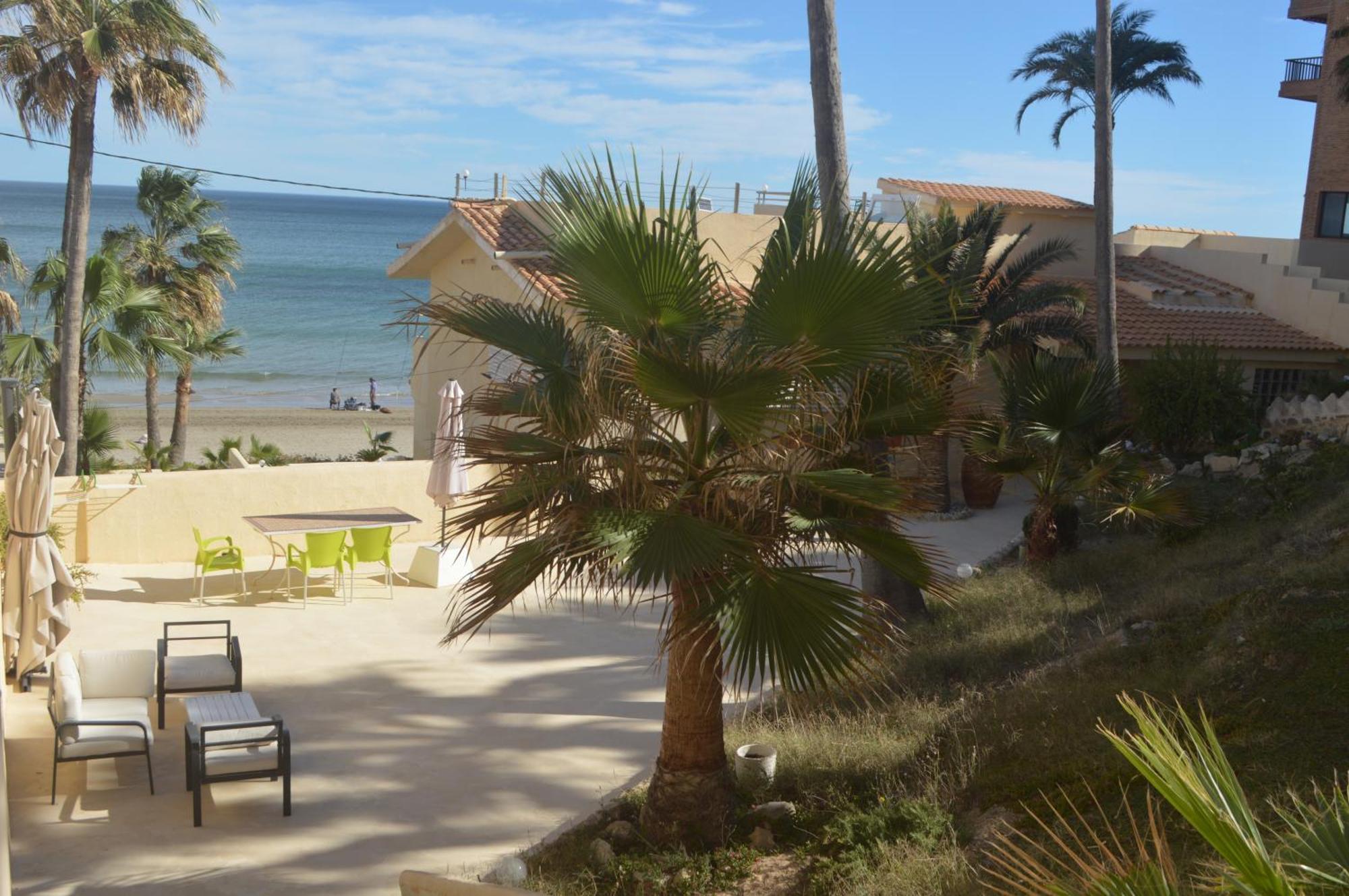 Ferienwohnung Espectacular Apartamento A Pie De Playa En Chalet Roquetes Alicante Exterior foto