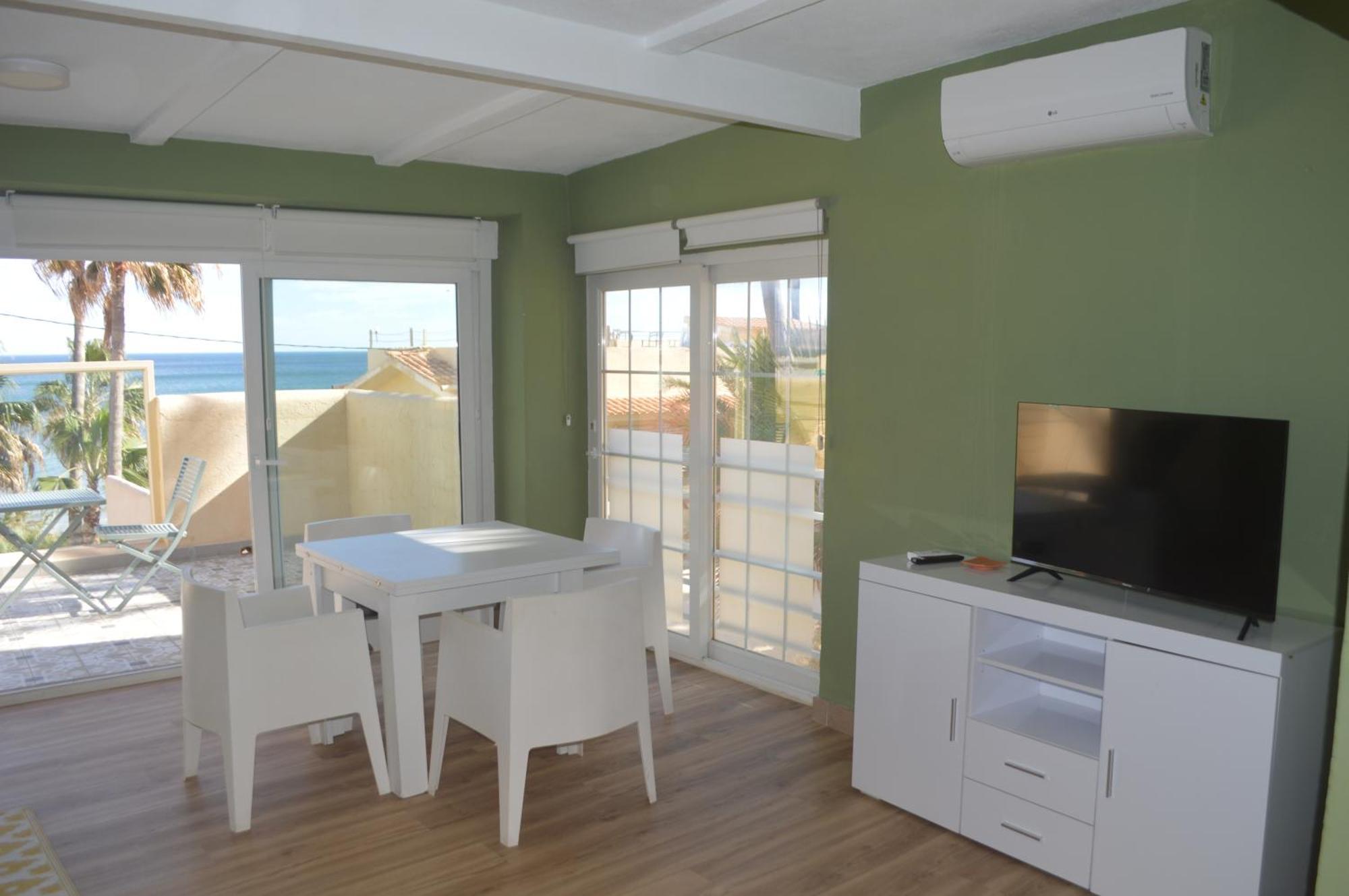 Ferienwohnung Espectacular Apartamento A Pie De Playa En Chalet Roquetes Alicante Exterior foto